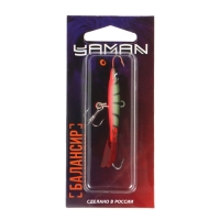 Балансир "ЯМАН" Тюлька, 5 см, 13 г, цвет 09, на блистере Балансир "ЯМАН" Тюлька, 5 см, 13 г, цвет 09, на блистере