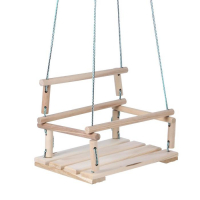 Подвесное кресло деревянное, сиденье 30&times;40см