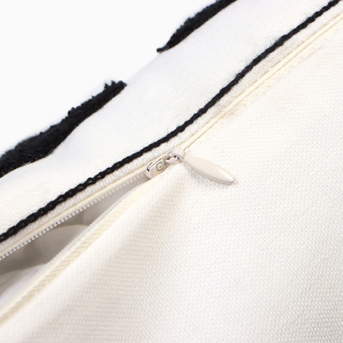 Наволочка декоративная &laquo;Этель&raquo; Бохо Home, 45х45 см, цвет чёрный