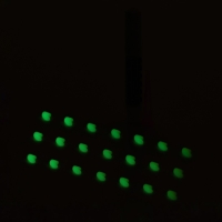 Когти накладные "Антицарапки" (20 шт),  размер M, светящиеся