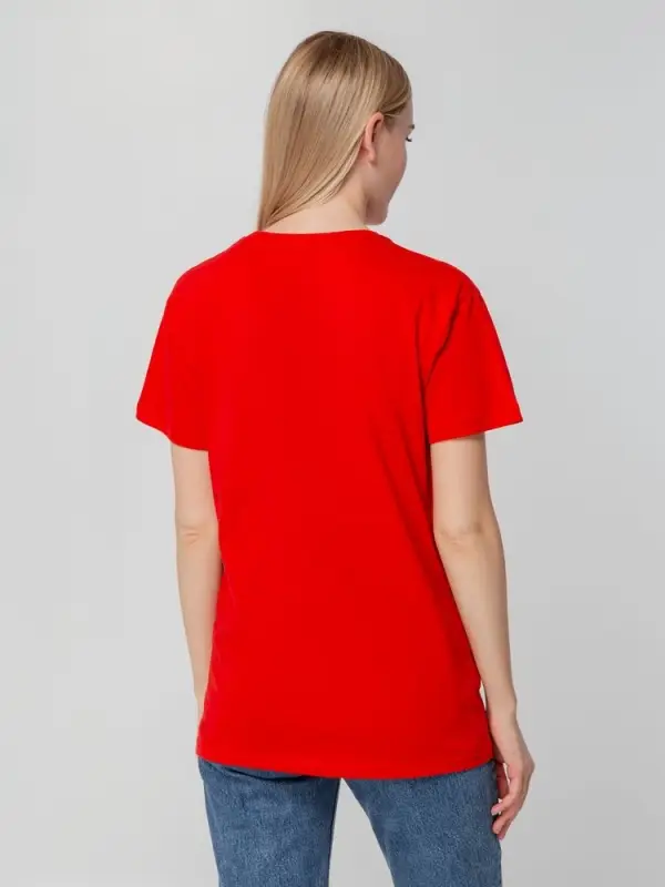 Футболка унисекс T-bolka 140, красная, размер XXL