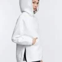 Худи унисекс оверсайз Easy Street, молочно-белое, размер XS/S Худи унисекс оверсайз Easy Street, молочно-белое, размер XS/S