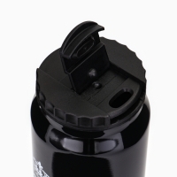 Термокружка, 400 мл, Банка "100 % мужик" , сохраняет тепло 8 ч, 7.6 х 19.3 см