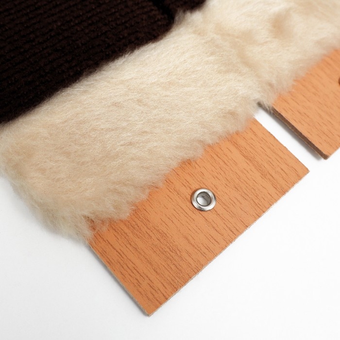 Когтеточка Когтеточка "Пижон" ковролиновая угловая, малая, 50 x 18 х 1,5 см, микс