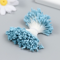 Тычинки для цветов "Синий" набор 360 шт длина 6 см