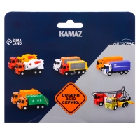 Грузовик металлический «КАМАЗ. Аварийная Служба», 1:54, инерция Грузовик металлический «КАМАЗ. Аварийная Служба», 1:54, инерция