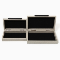 Шкатулка для украшений «Минимализм» экокожа, набор 2 шт. Шкатулка для украшений «Минимализм» экокожа, набор 2 шт.