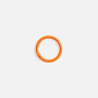 Карабин-кольцо Claus, L, оранжевый неон