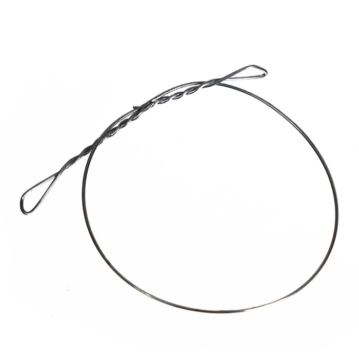 Поводок &laquo;Струна&raquo;, диаметр 0.4 мм, тест 17 кг, 12.5 см, 5 шт.