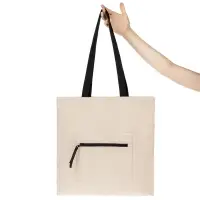 Сумка для покупок Stroll, неокрашенная с черным Сумка для покупок Stroll, неокрашенная с черным