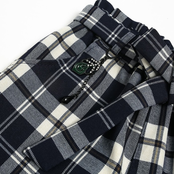 Брюки школьные для девочек, цвет тёмно-синий, рост 170 см Брюки школьные для девочек, цвет тёмно-синий, рост 170 см