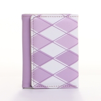 Кошелёк женский на кнопке, цвет сиреневый Кошелёк женский на кнопке, цвет сиреневый