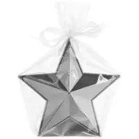 Свеча High Five, серебристая Свеча High Five, серебристая