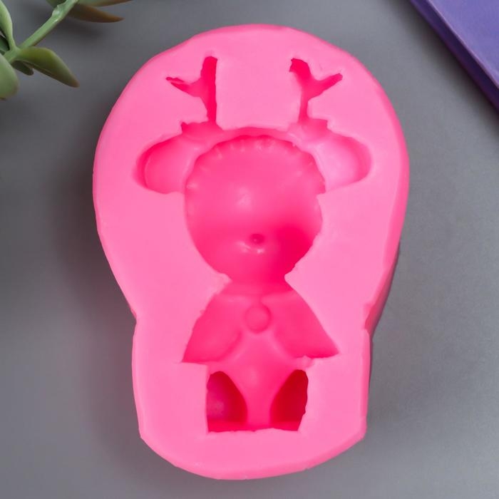 Молд силикон 3D Молд силикон 3D "Оленёнок" 8,5х4х3 см