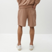 Шорты мужские MINAKU: Casual Collection MAN цвет бежевый ,р-р 52