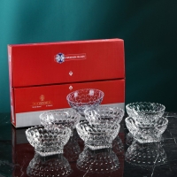 Набор стеклянных салатников &laquo;Семирамида&raquo;, 6 шт, 300 мл, Иран