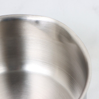 Ковш без крышки «Общепит», 1 л, d=14 см, h=7 см, металлическая ручка, с теплораспределительным слоем, индукция Ковш без крышки «Общепит», 1 л, d=14 см, h=7 см, металлическая ручка, с теплораспределительным слоем, индукция