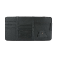 Органайзер на солнцезащитный козырек, 30&times;14.5 см, черный