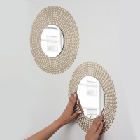 Набор интерьерных зеркал для декорирования, 5 шт, d 22 см Набор интерьерных зеркал для декорирования, 5 шт, d 22 см