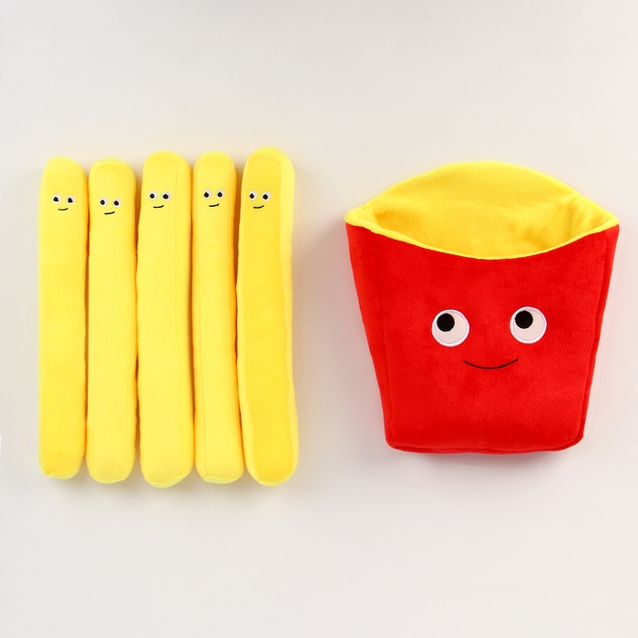 Мягкая игрушка «Картошечка», фастфуд, 30 см Мягкая игрушка «Картошечка», фастфуд, 30 см