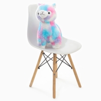 Мягкая игрушка &laquo;Лама&raquo;, 45 см, цвет голубо-розовый