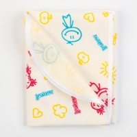 Клеенка подкладная 48х68 см., Ткань/ПВХ, с окантовкой, с рисунком Клеенка подкладная 48х68 см., Ткань/ПВХ, с окантовкой, с рисунком