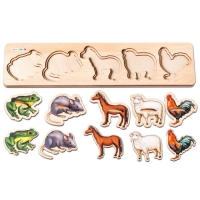 Рамки-вкладыши «Мои первые звукоподражания — 2» Рамки-вкладыши «Мои первые звукоподражания — 2»