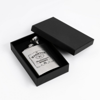 Фляжка для алкоголя и воды, 240 мл, "Напиток настоящего мужика", нержавеющая сталь, 8 oz Фляжка для алкоголя и воды, 240 мл, "Напиток настоящего мужика", нержавеющая сталь, 8 oz