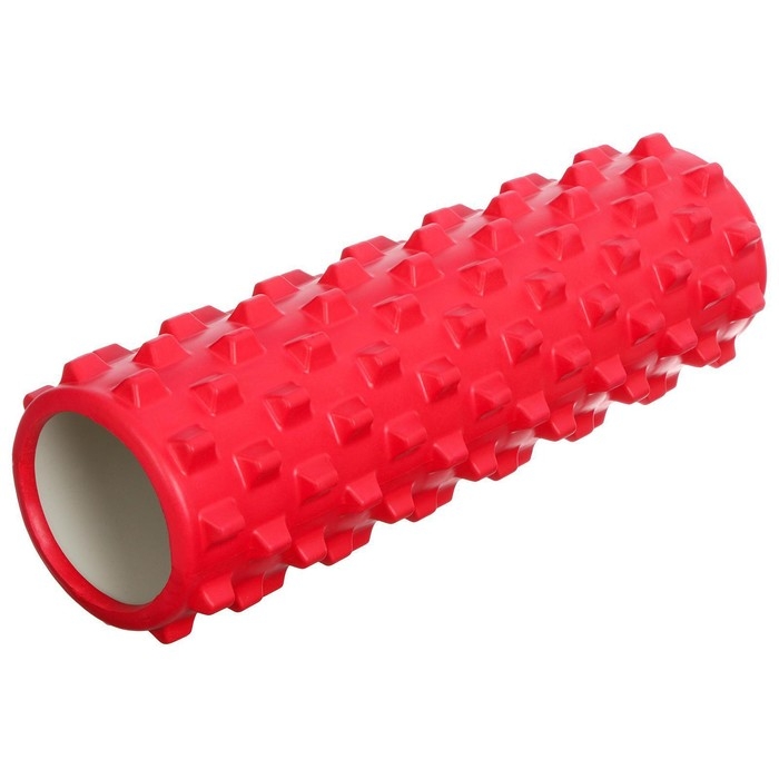 Ролик массажный Sangh, 45х15, цвет красный Ролик массажный Sangh, 45х15, цвет красный