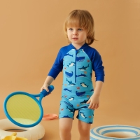 Купальный костюм детский Крошка Я "Рыбы" рост 92-98 см