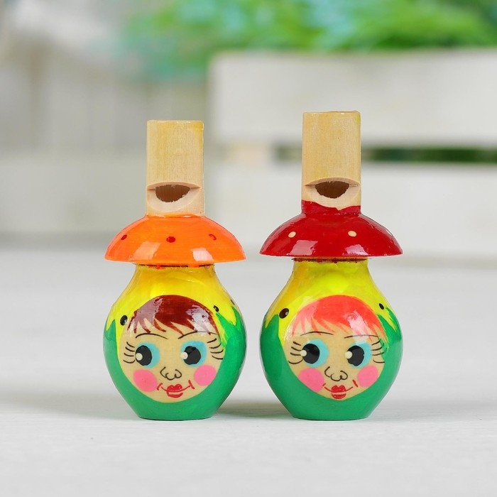 Свистулька &laquo;Грибок&raquo;, МИКС