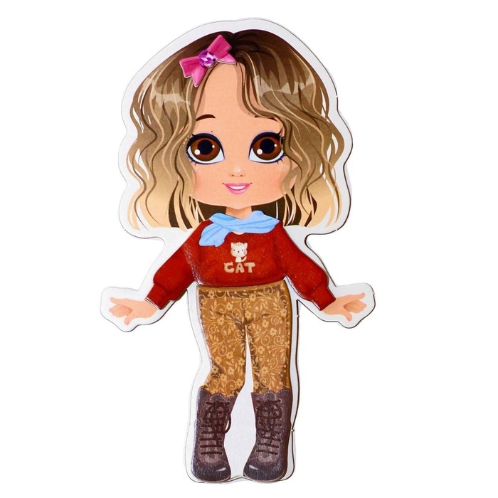 Магнитная игра «Одевашки. Модная девчонка. Ксюша» Магнитная игра «Одевашки. Модная девчонка. Ксюша»