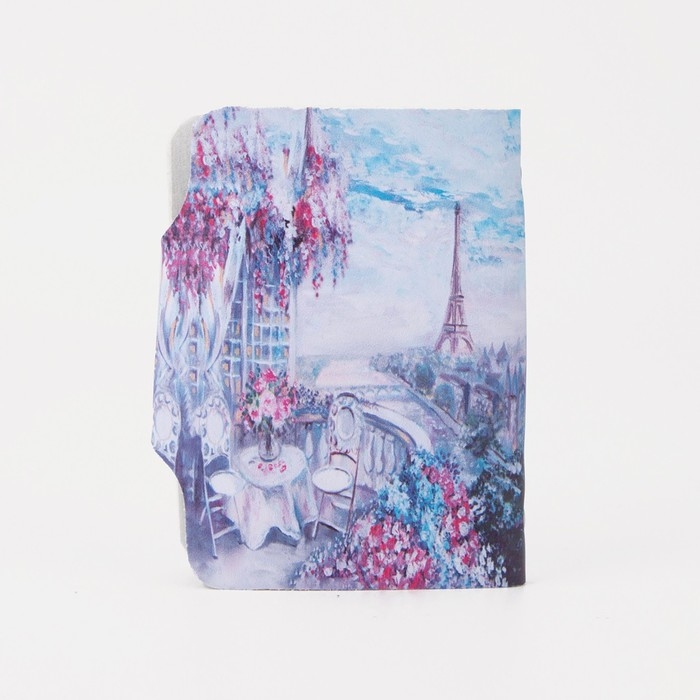 Визитница на кнопке, 28 карт, цвет разноцветный