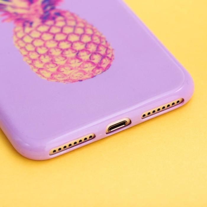 Чехол на телефон iPhone 7 Plus/8 Plus «Ананас», 16 × 8 см Чехол на телефон iPhone 7 Plus/8 Plus «Ананас», 16 × 8 см