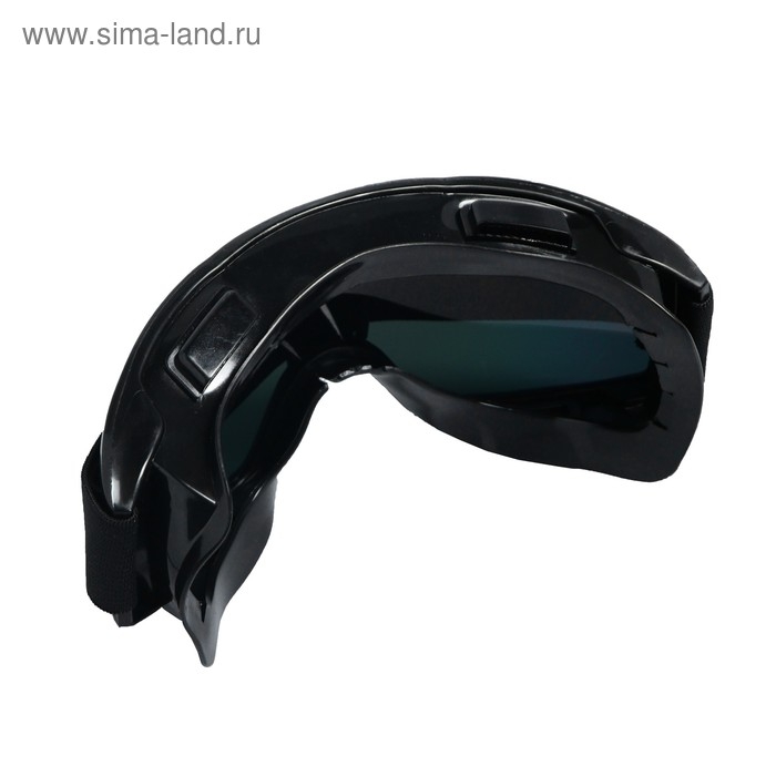 Очки-маска для езды на мототехнике, стекло хамелеон, черные Очки-маска для езды на мототехнике, стекло хамелеон, черные