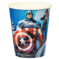 Стакан одноразовый бумажный "С Днем Рождения!", 250 мл, 6 штук, Мстители Стакан одноразовый бумажный "С Днем Рождения!", 250 мл, 6 штук, Мстители