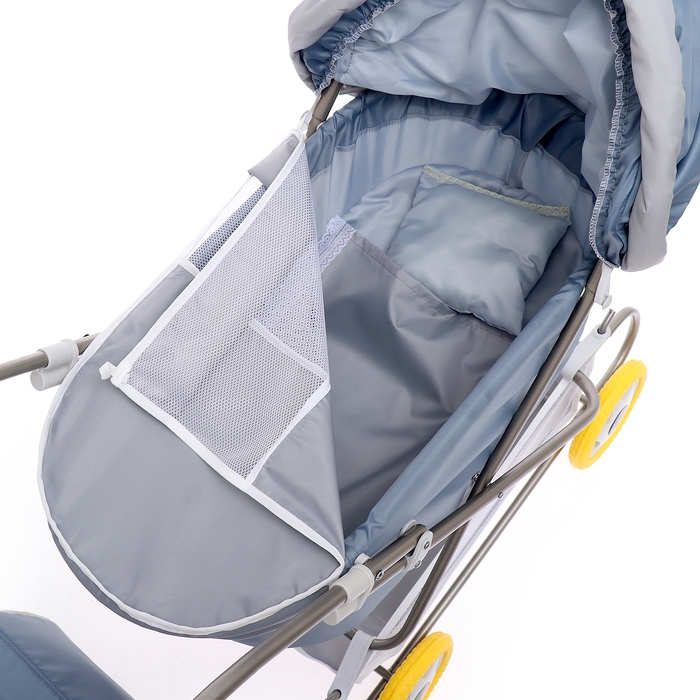 Коляска кукольная №6, серый Коляска кукольная №6, серый