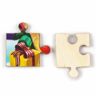Пазлы для детей деревянные &laquo;Новый год! Новогодняя змея&raquo;, 16 элементов, символ года 2025