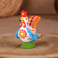 Дымковская игрушка "Петух" Дымковская игрушка "Петух"