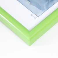 Фоторамка пластик "Радуга" 10х15 см, салатовый Фоторамка пластик "Радуга" 10х15 см, салатовый