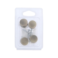 Зеркалодержатель (арт.1189), d=17 мм, без сверления, цвет бронза, 4 шт. Зеркалодержатель (арт.1189), d=17 мм, без сверления, цвет бронза, 4 шт.