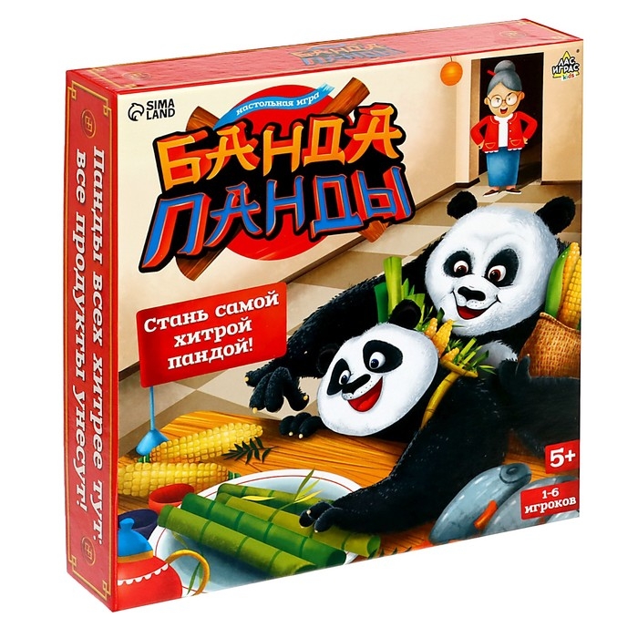 Настольная игра &laquo;Банда панды&raquo;, 1-6 игроков, 5+