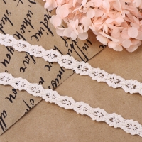 Кружево вязаное, 12 мм &times; 15 &plusmn; 1 м, цвет бежевый