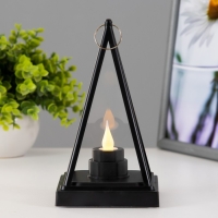 Ночник "Пирамидка" 2хAAA черный 9,5х9,5х17 см RISALUX Ночник "Пирамидка" 2хAAA черный 9,5х9,5х17 см RISALUX