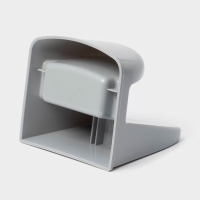 Подставка под крышку, 13×11,7×12,5 см, цвет серый Подставка под крышку, 13×11,7×12,5 см, цвет серый