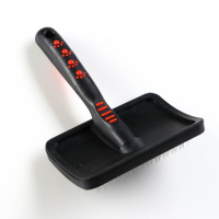 Пуходерка без капель Макси, прорезиненная ручка, 12 х 18 см, чёрно-красная Пуходерка без капель Макси, прорезиненная ручка, 12 х 18 см, чёрно-красная