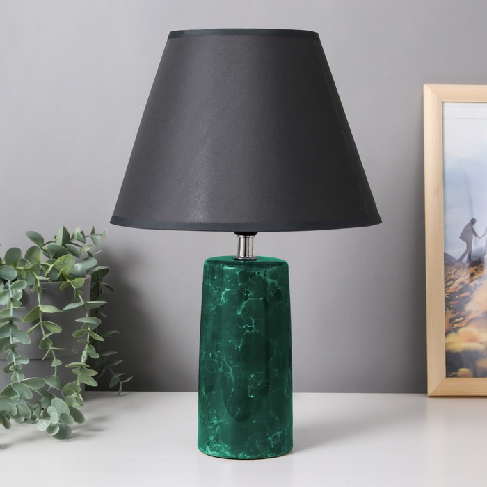 Лампа настольная " мрамор" Е14 1х40Вт МИКС 23х23х35 см RISALUX