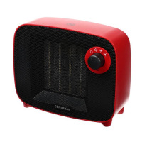 Тепловентилятор Centek CT-6022, керамический, настольный, 1500 Вт, 15 м&sup2;, красный