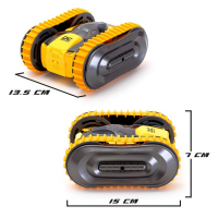 Машина-перевёртыш радиоуправляемая &laquo;Атом&raquo;, работает от батареек