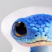 Новый год! Антистресс игрушка «Змея» синяя Новый год! Антистресс игрушка «Змея» синяя